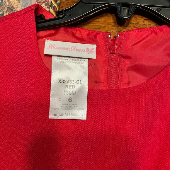 Red Dress Brand is Bonnie Jean - Picture 2 of 3
